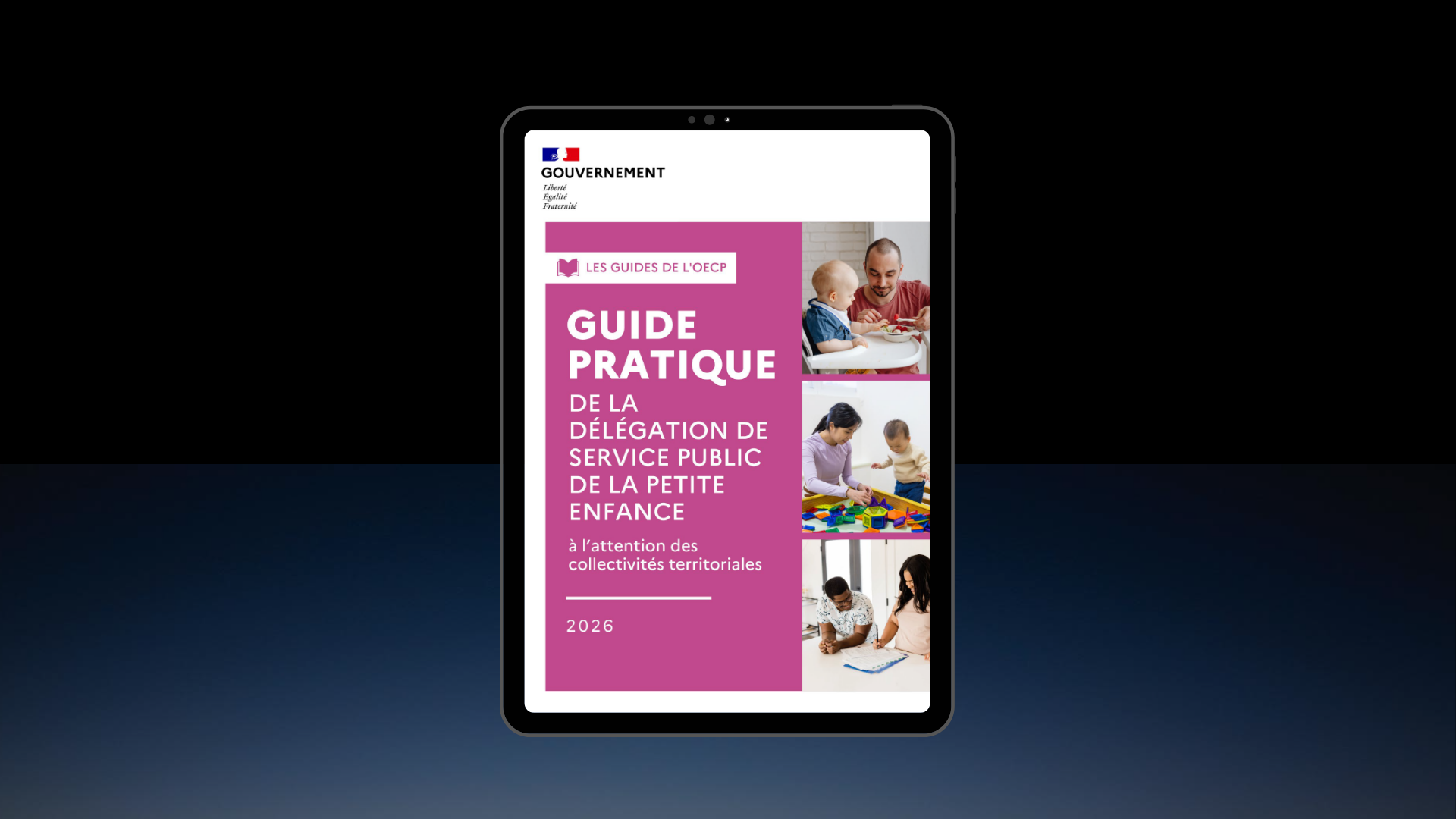 Le guide de la délégation de service public (DSP) de la petite enfance est disponible